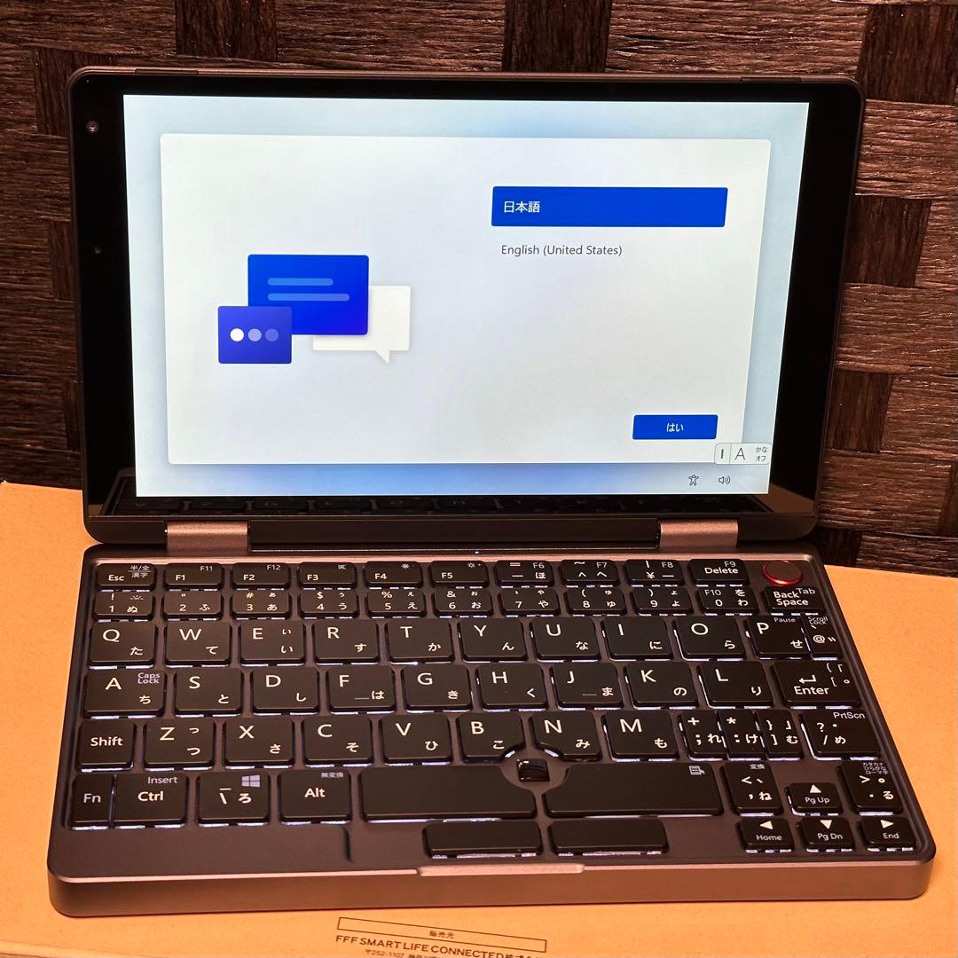 8inch UMPC ミニノートPC IRIE FFF-PCM2B 中古 美品 IRIE UMPC FFF-PCM2B 8