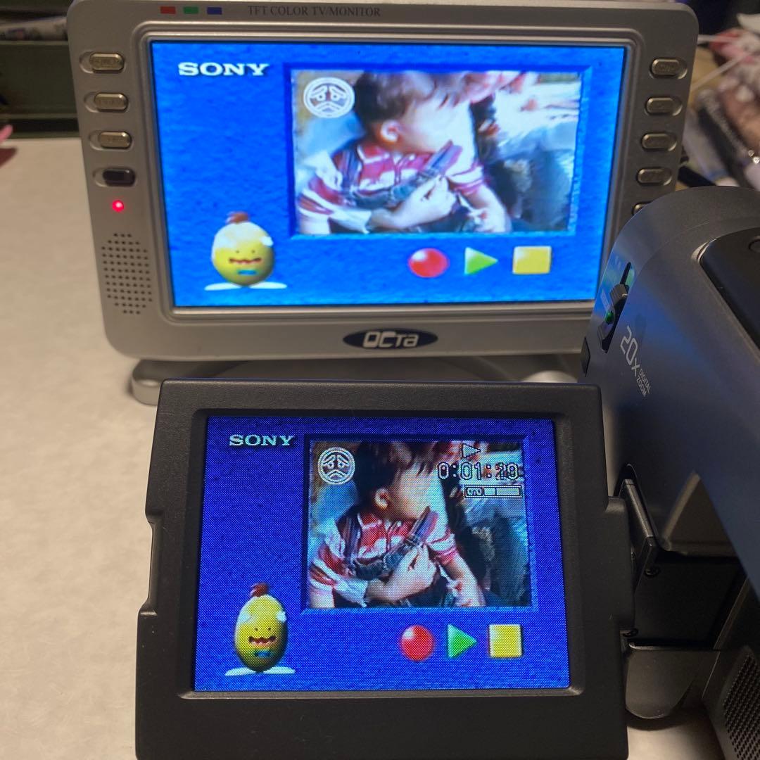 SONY VideoHi8Handycam CCD-TRV90 ①