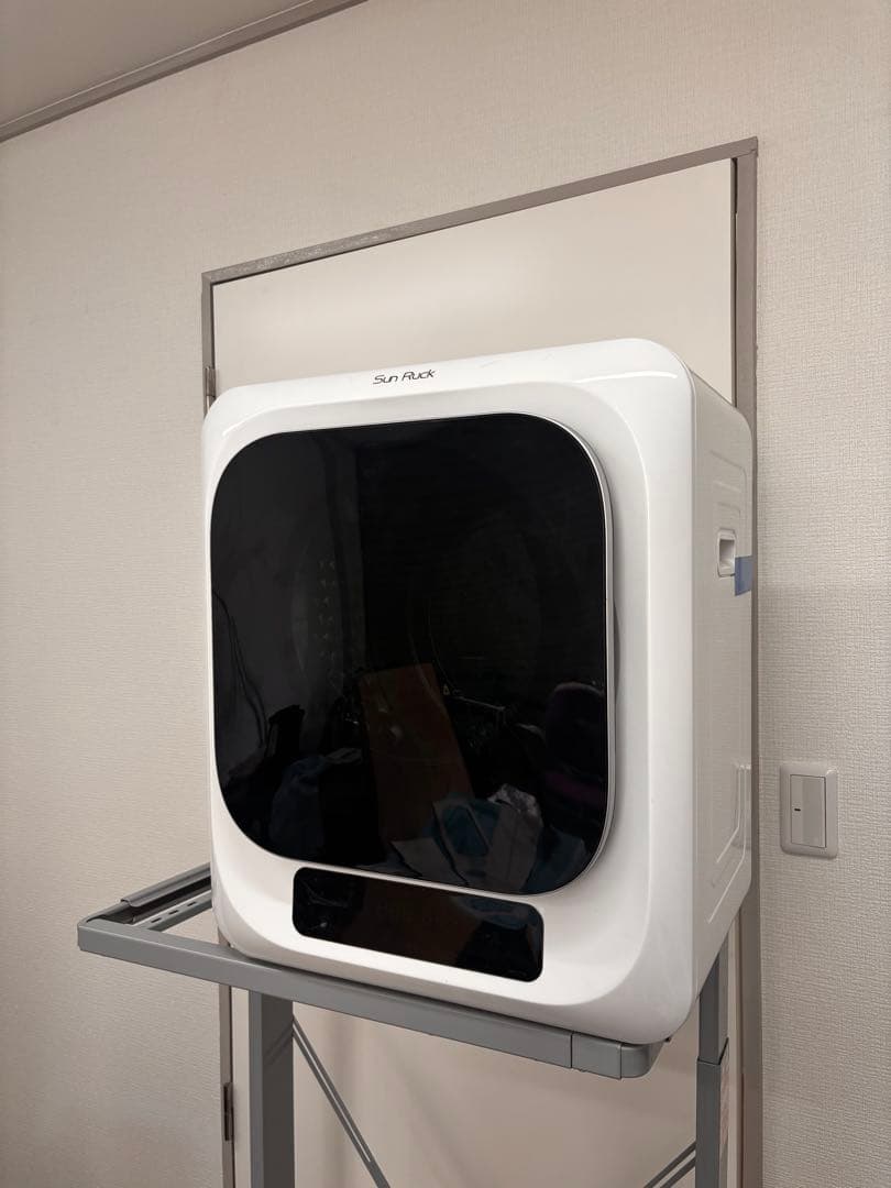 今週まで！！Sun Ruck 電気式衣類乾燥機 3kg SR-ASMN206-W サンルック 衣類乾燥機 SR-ASMN206の口コミ・評判は？実際に使ってよい