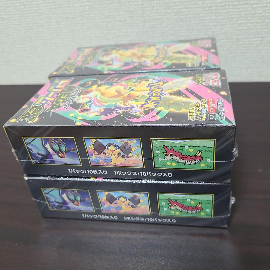【新品未開封】ポケモンカードゲーム MEGAドリームex 4box