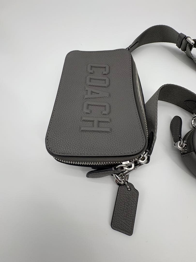 貞子 コーチ チャーター スリム クロスボディ ショルダーバッグ