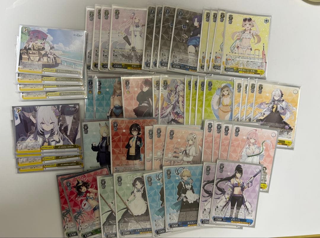 ヴァイスシュヴァルツ ブルアカ ブルーアーカイブ デッキ WS ブルー