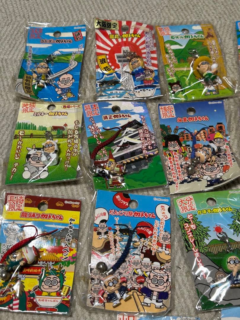 ご当地カトちゃんストラップ＆キーホルダー　まとめ