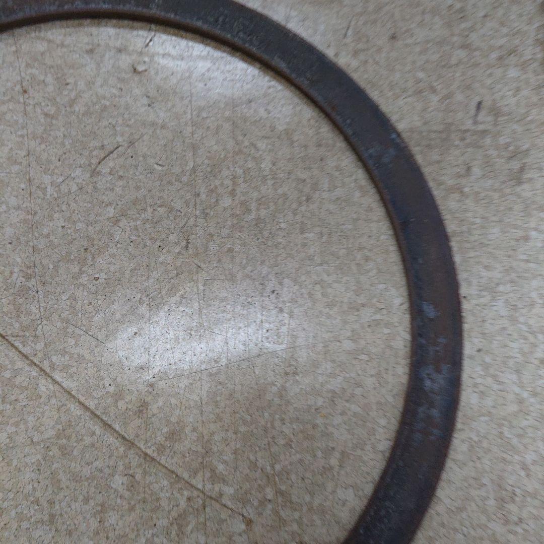 昭和レトロ 鋳物釜輪 大鍋用 ④