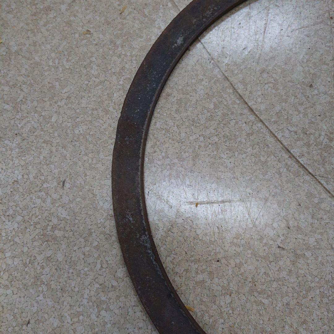 昭和レトロ 鋳物釜輪 大鍋用 ④