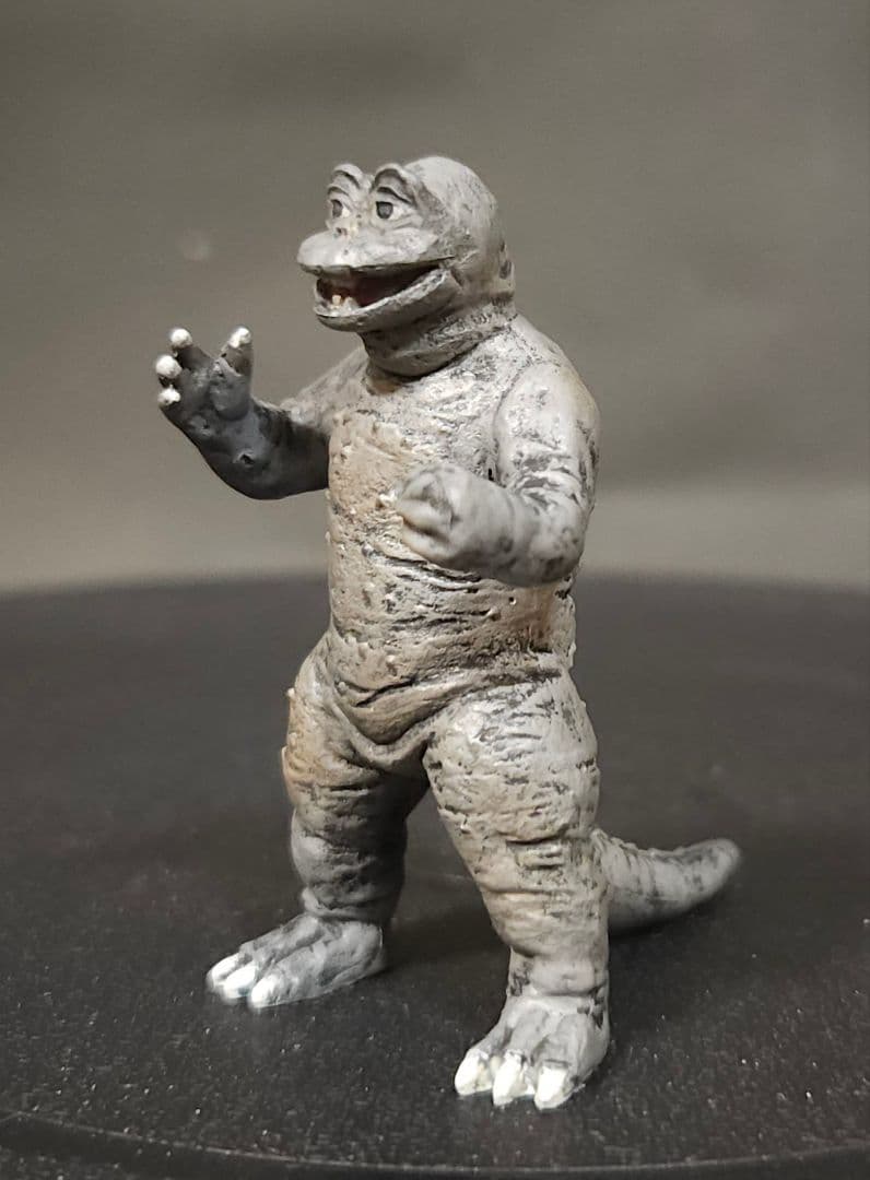 ゴジラ怪獣ソフビHGゴジラシリーズ　総ゴジ　ミニラ　アンギラス　リペイント完成品