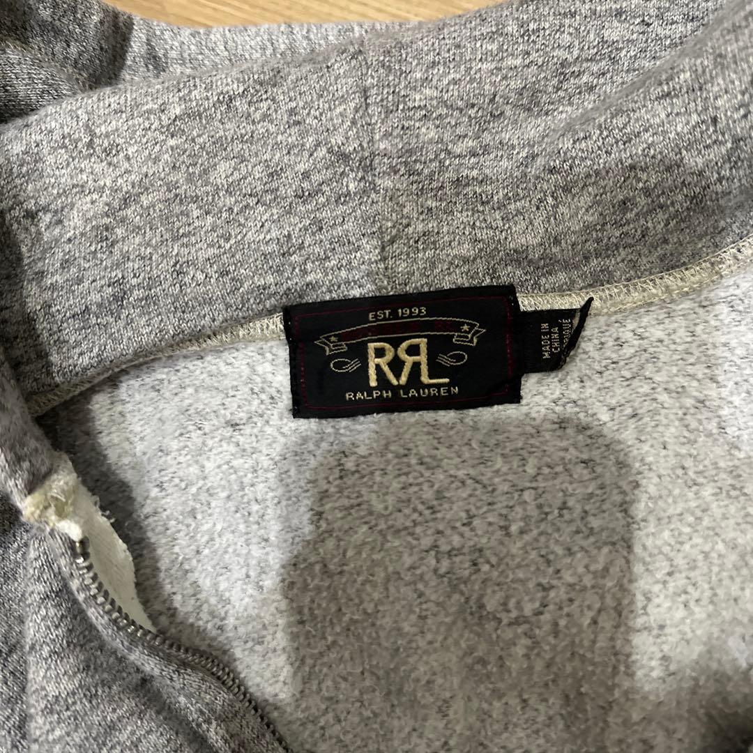 RRL フルジップアップパーカー　フーディー　ダブルアールエル