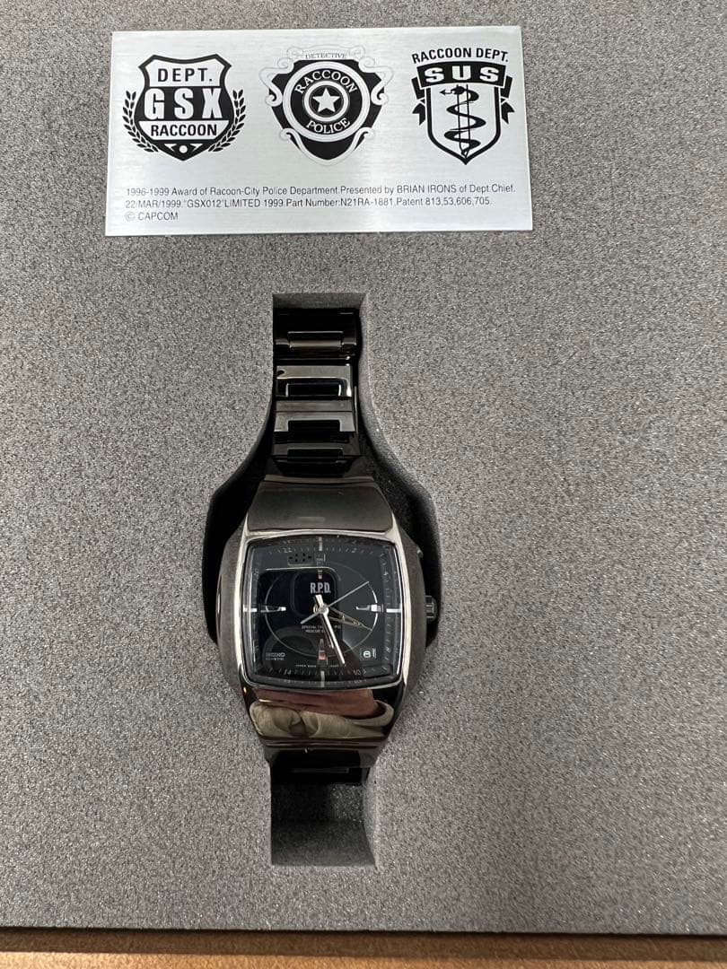 【希少】バイオハザード/Resident Evil RPD アナログ 腕時計