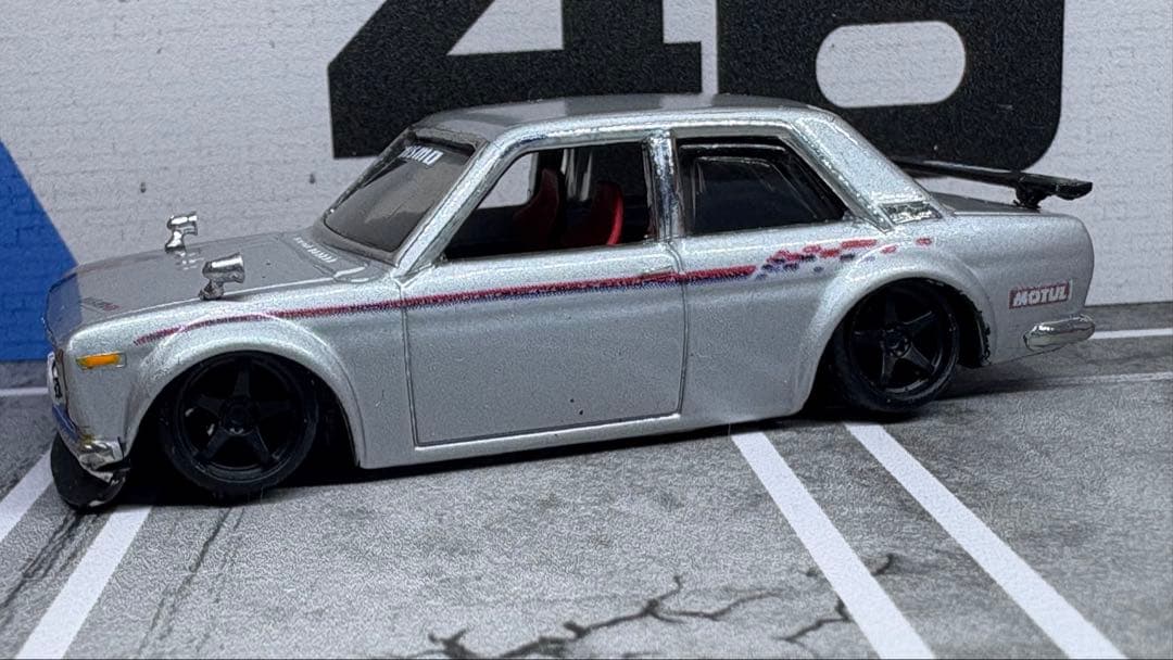 ホットウィール　ダットサン510カスタム　NISMO仕様