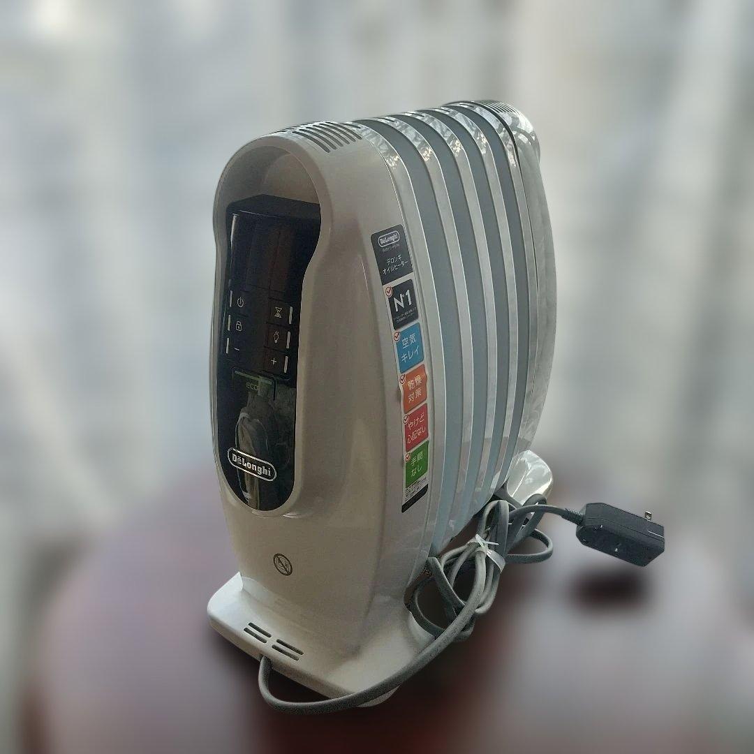 De'Longhi (デロンギ) ミニオイルヒーター NJ0505E 小型軽量 ゼロ風