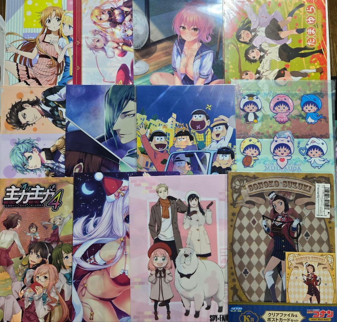アニメグッズ キャラクターグッズ クリアファイル まとめ売り 大量