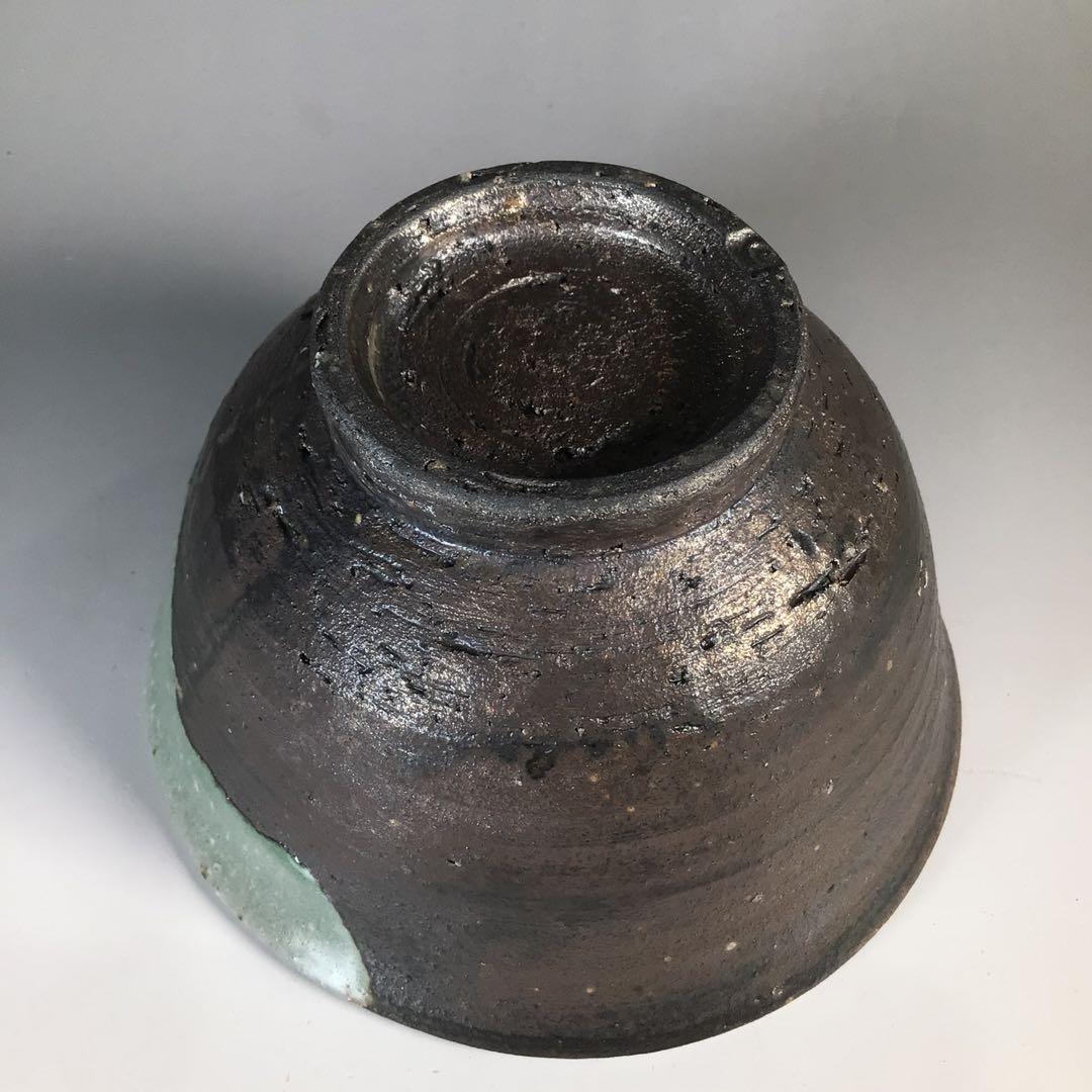 Ｎ７３９　茶碗　『中村正彦造』『大徳寺　高橋悦道　箱書』『伊羅保茶碗』　茶道具