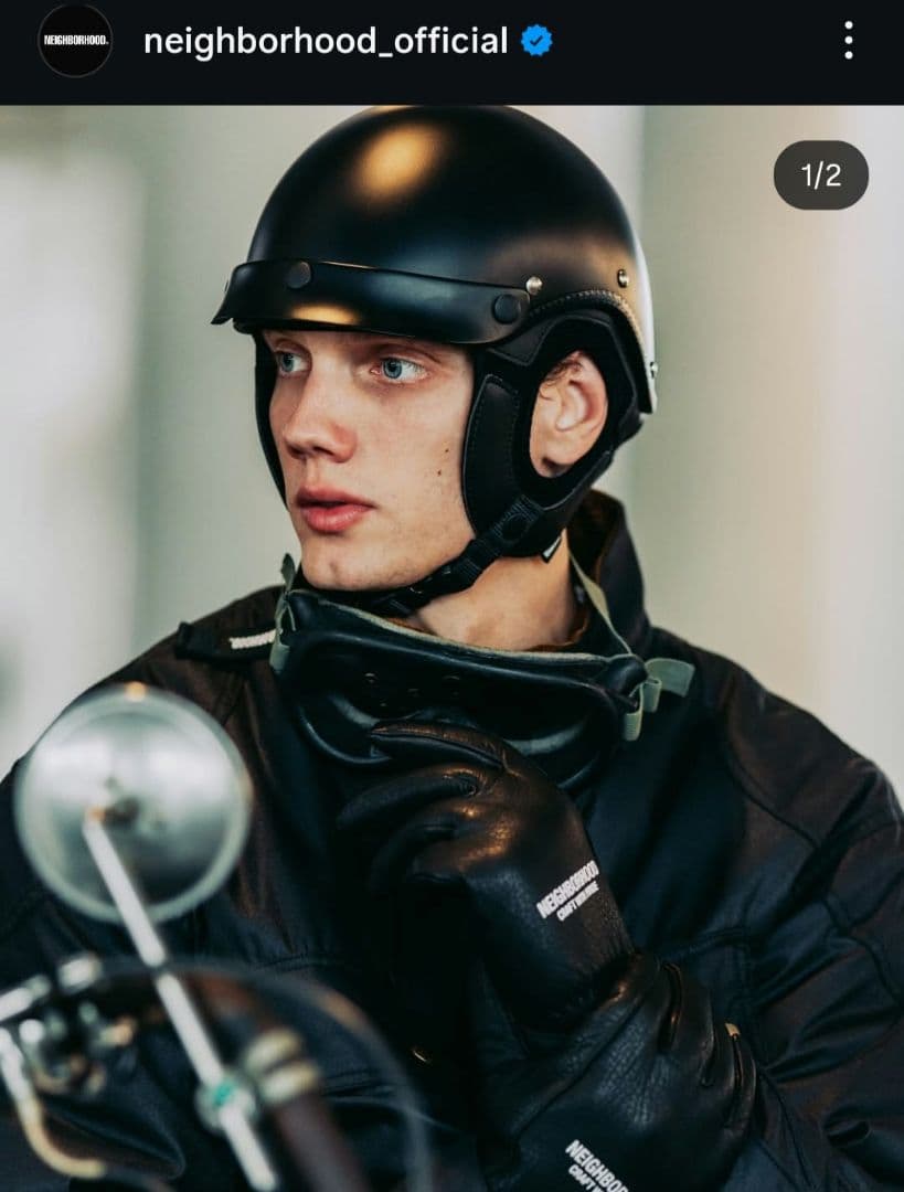 ネイバーフッド HALF HELMET アルマジロ ヘルメットLサイズ