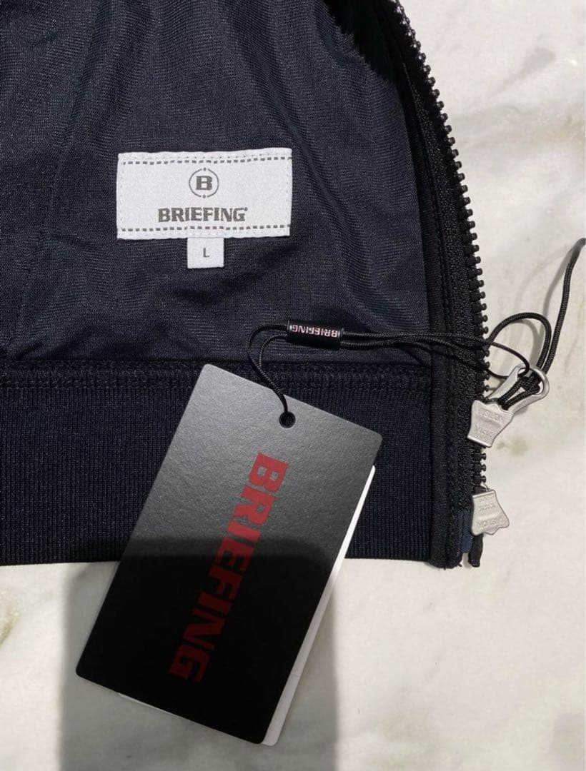 【新品・タグ付き】BRIEFING レディース パーカー フリース 黒 L