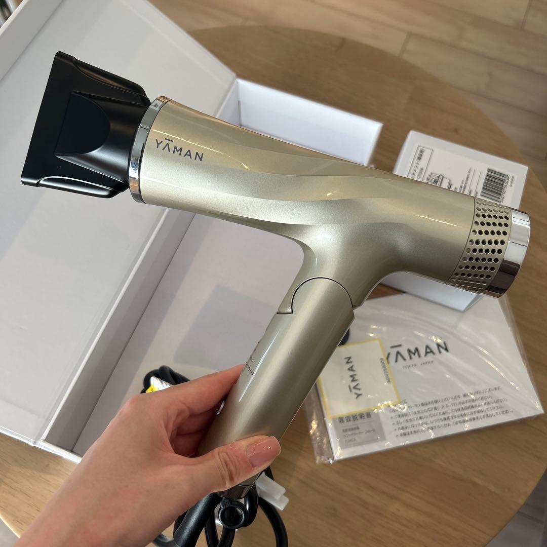 ヤーマン リフトドライヤー スマートYJHC2N ゴールド 折りたたみドライヤー