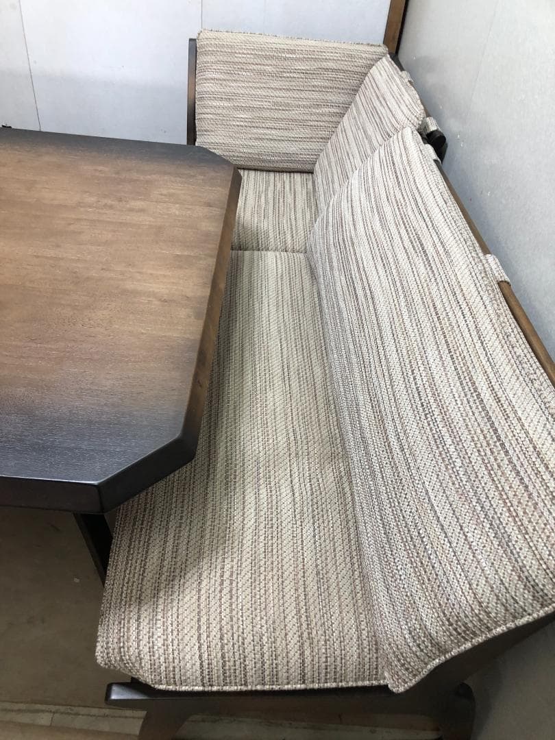 ナフコ　ホノカ　リビングダイニング　6点セット　ブラウン　250325-1