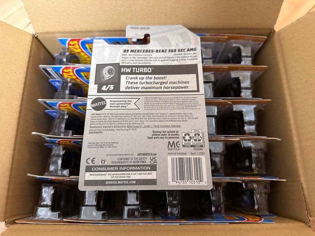 30台セット！US版 ホットウィール メルセデスベンツ 560 SEC AMG