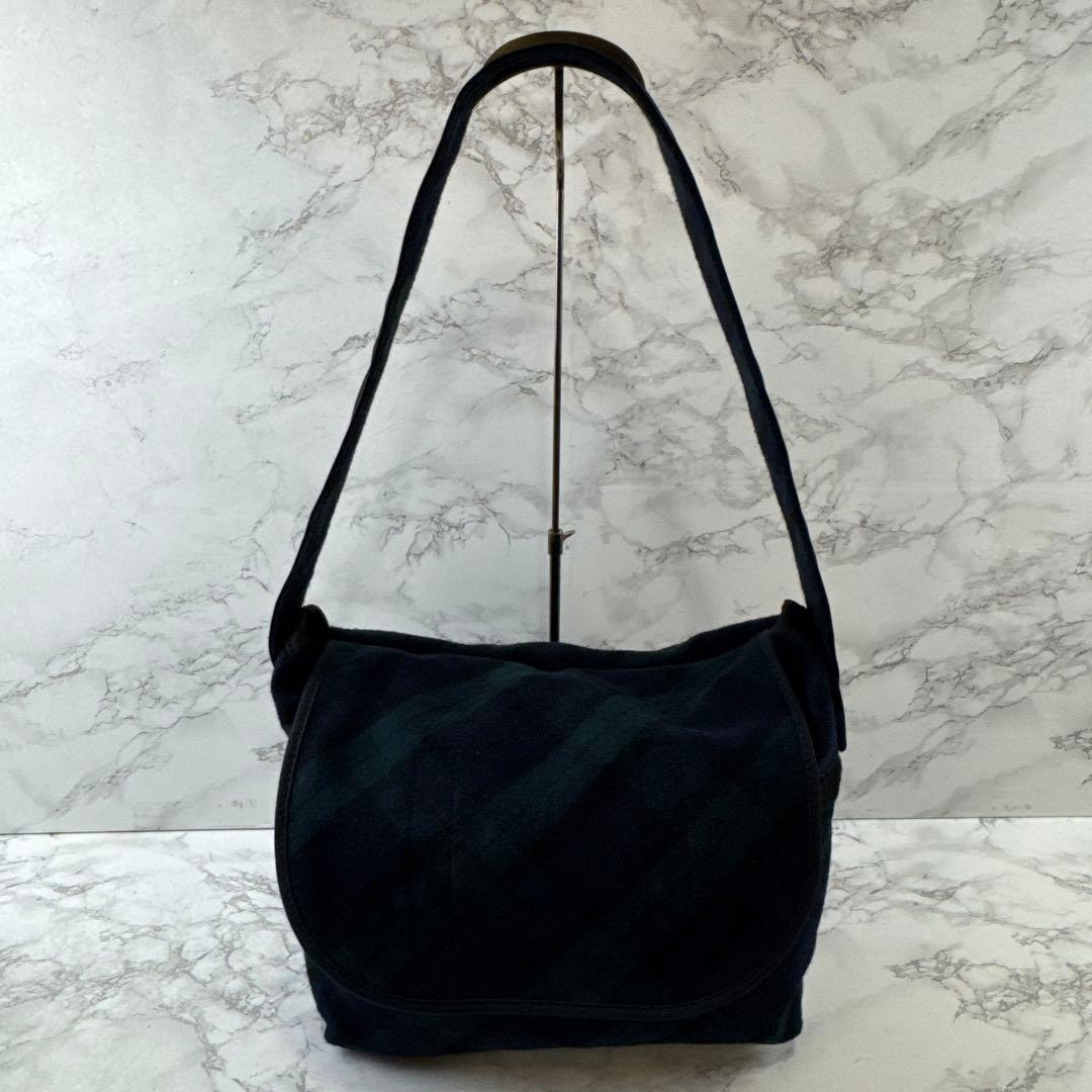 TEMBEA テンベア 日本製 ブラックウォッチ ウール メッセンジャーバッグ