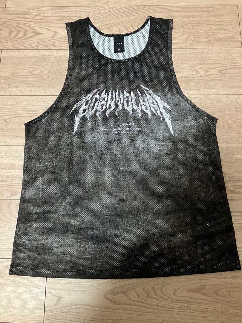 LYFT デスメタルロゴ ヴィンテージメッシュタンクトップ - メルカリ