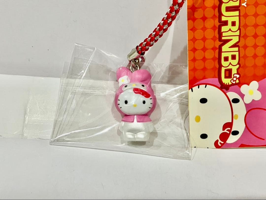 H*1様 ハローキティ 根付 ストラップ サンリオキャラクターかぶりんぼ ６種