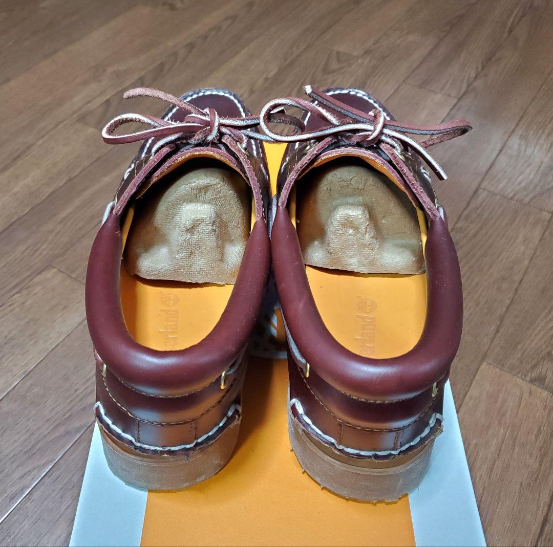 超美中古 Timberland 3eyelet バーガンディUS9 27cm