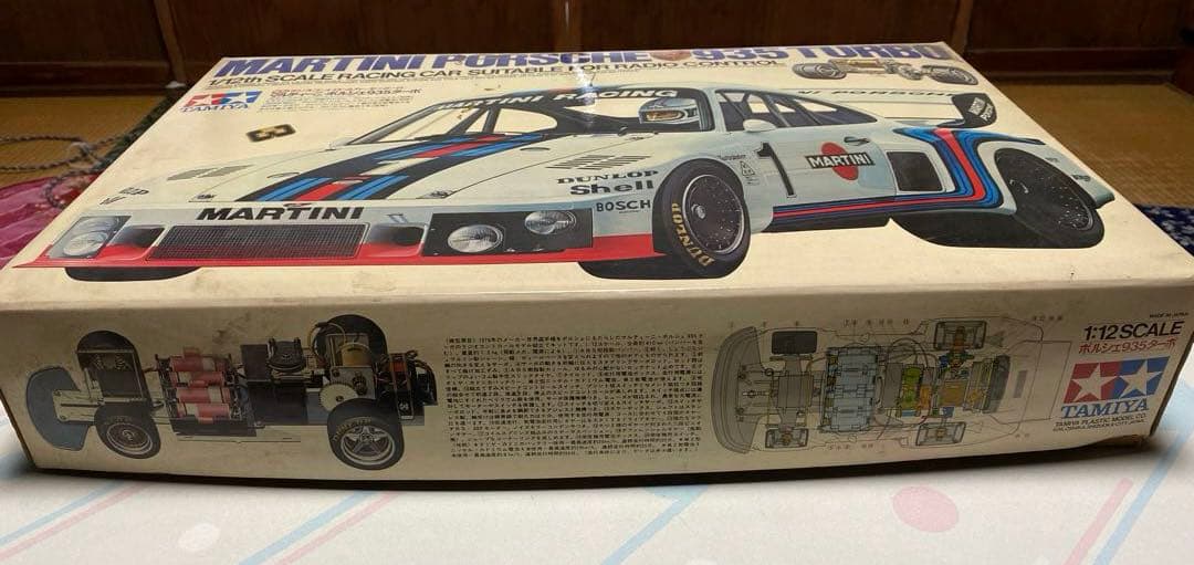 TAMIYA ラジコン MARTINI PORSCHE 935 箱、説明書他