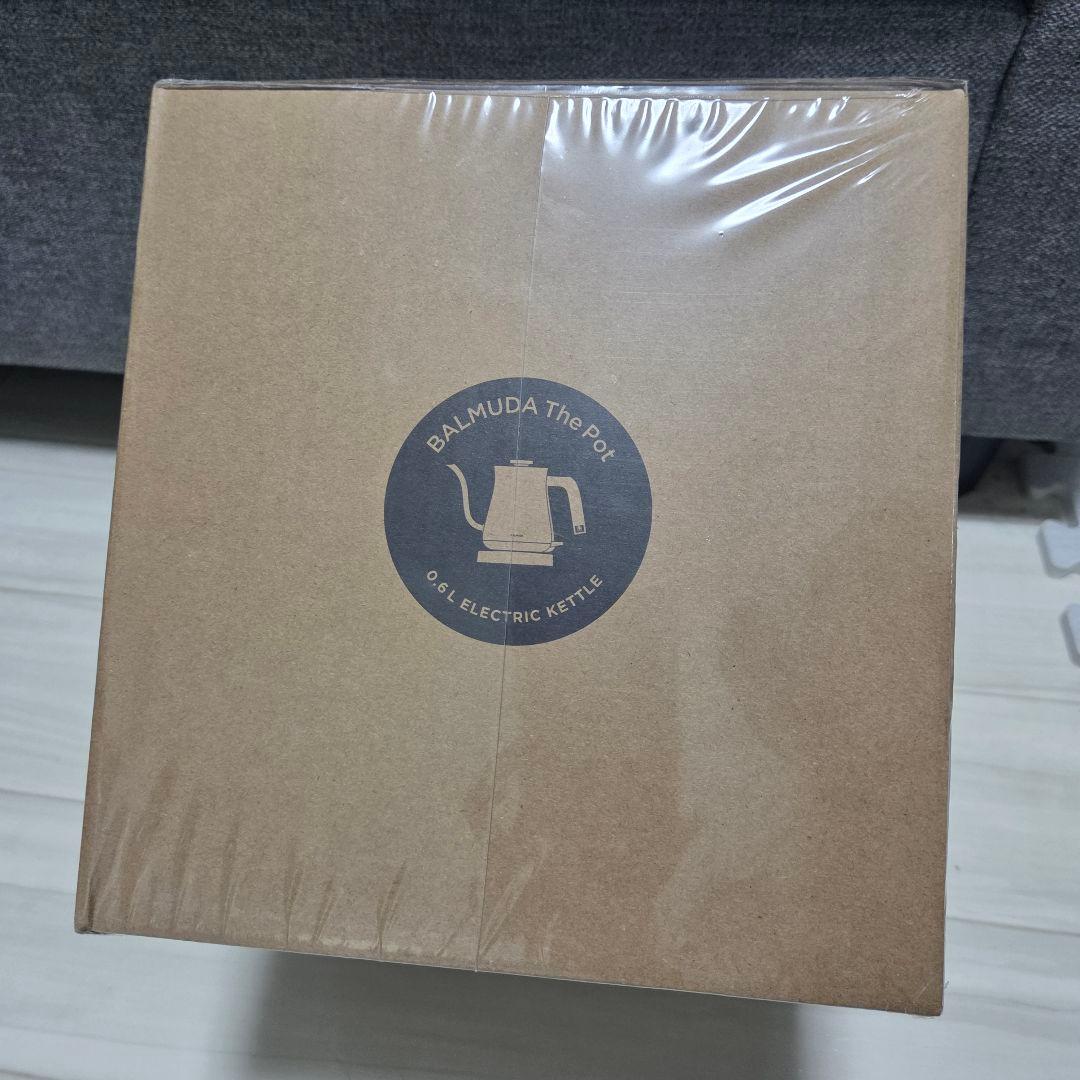 【新品未使用】BALMUDA The Pot 0.6L 電気ケトル シルバー