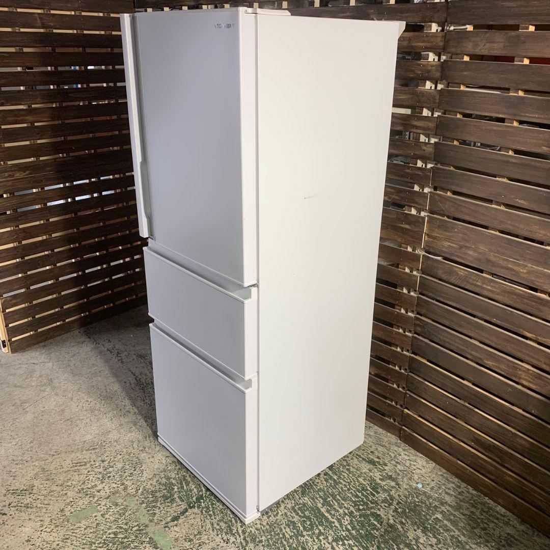 J749 TOSHIBA 3ドア 冷凍冷蔵庫 GR-V33SC 2024年製