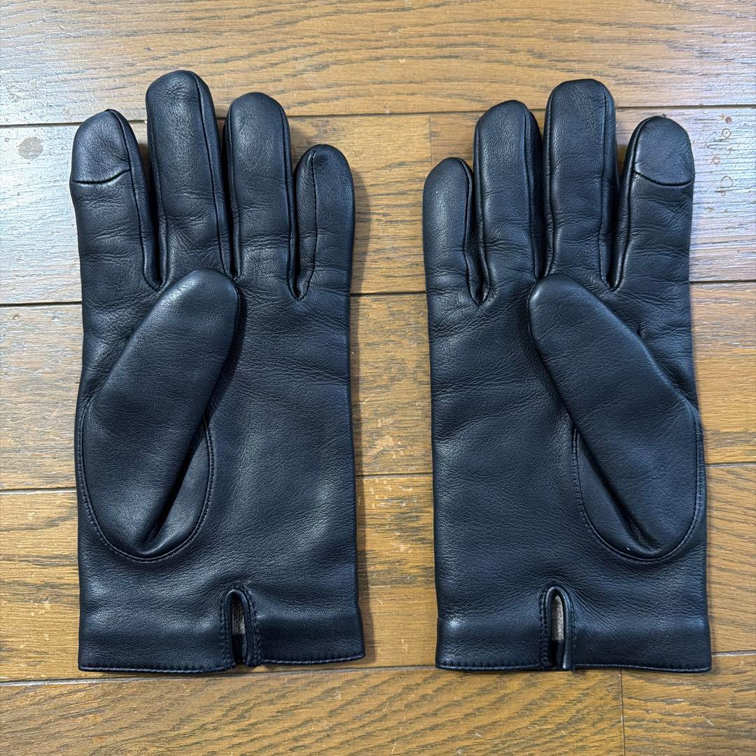 Coach シープレザーグローブ 黒 Mサイズ COACH /黒手袋/ラムレザー