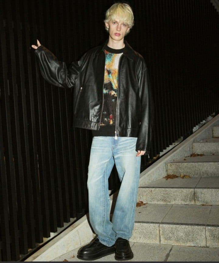 MAISON /メゾンスペシャル】 25AWレザーライダース 黒 未使用 - メルカリ