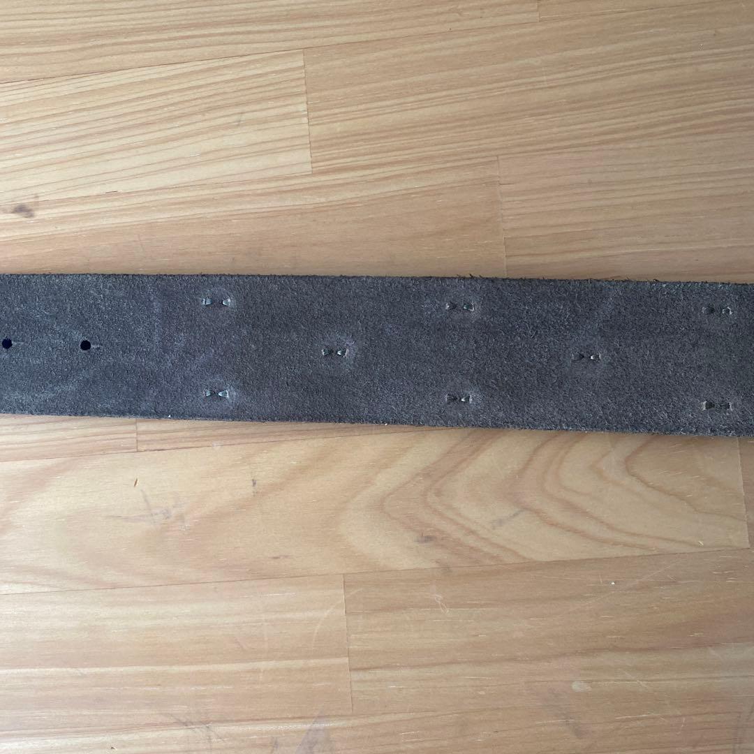 【新品】RRL ダブルアールエル　スタッズベルト　イタリア製　本革　キムタク