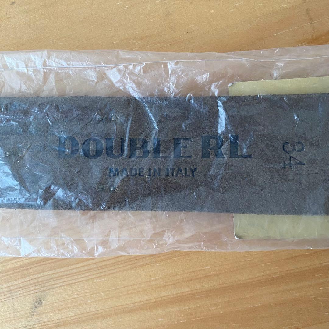 【新品】RRL ダブルアールエル　スタッズベルト　イタリア製　本革　キムタク