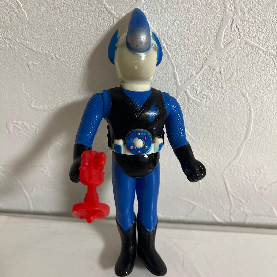 ⚠️貴重・激レア 忍者キャプター 水忍 ソフビ 昭和レトロ 当時物