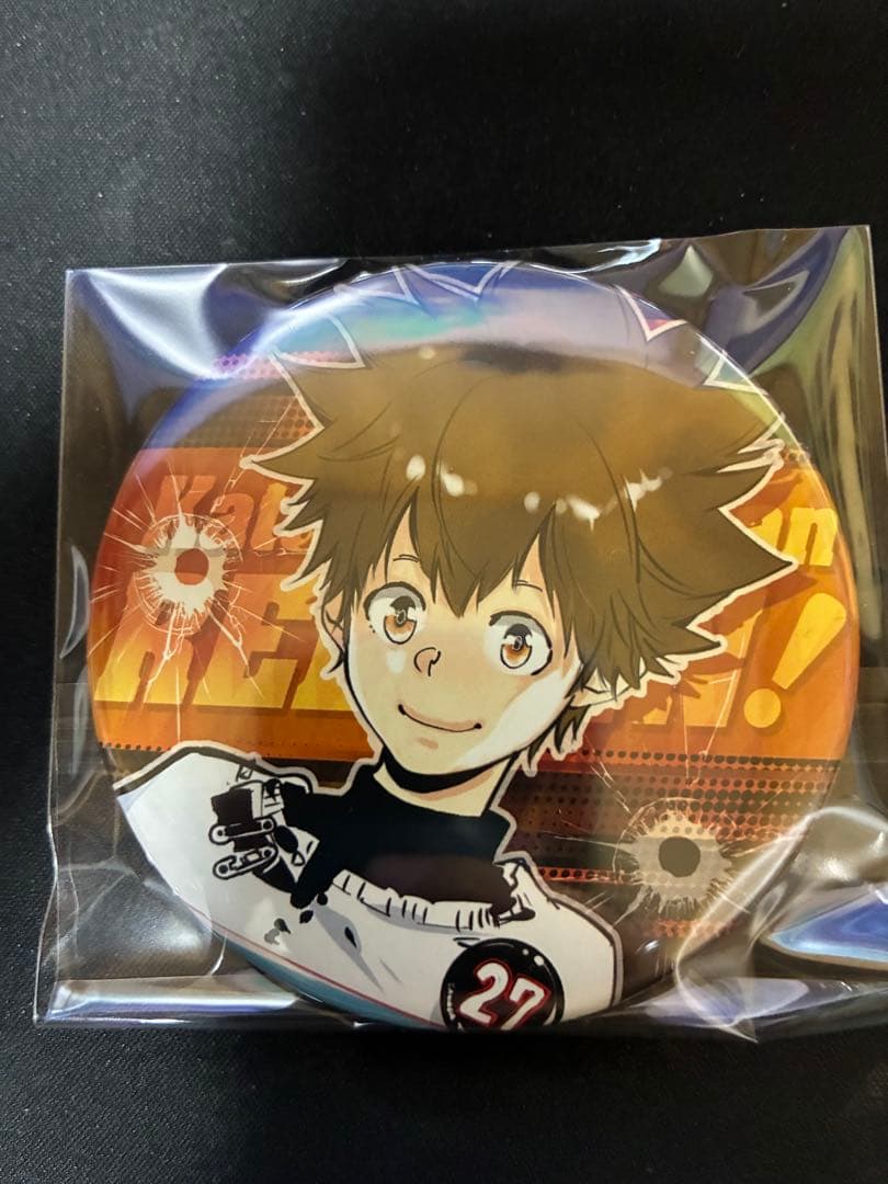 家庭教師ヒットマンREBORN 天野明展 缶バッジ 沢田綱吉 ツナ - メルカリ