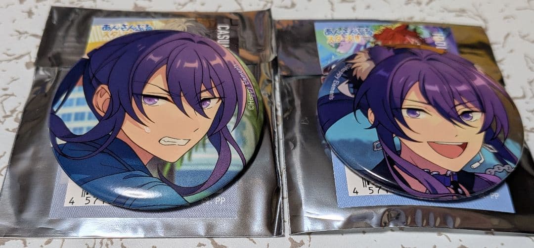 あんさんぶるスターズ！！ 紅月 神崎颯馬 缶バッジ 4点セット - メルカリ