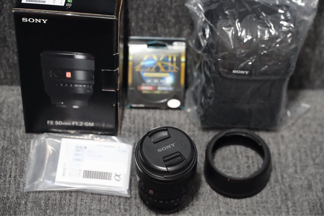 美品★SONY FE 50mm F1.2 GM レンズ SEL50F12GM 新品)SONY (ソニー) FE 50mm F1.2 GM SEL50F12GM（商品ID