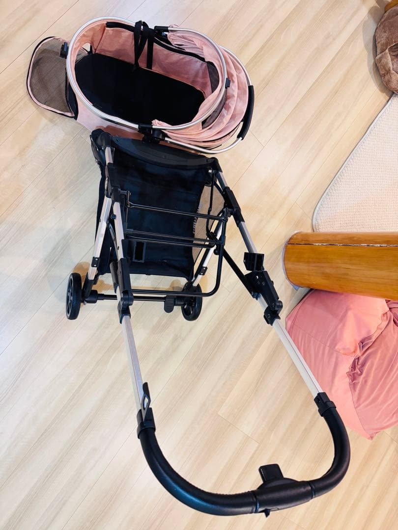 Kenyone ペットカート 分離型 折りたたみ ピンク Kenyone ペットカート