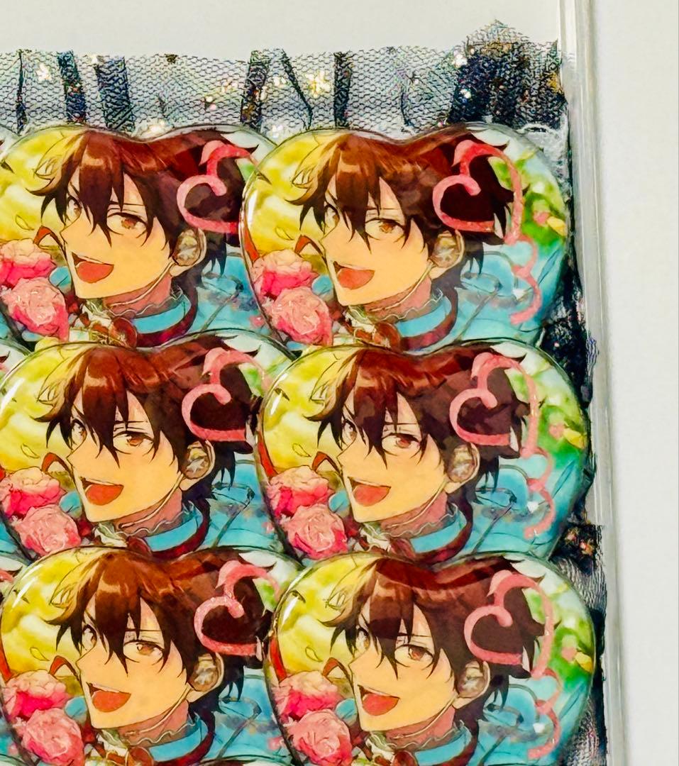 あんスタ 守沢千秋 ホワイトデー ハート缶バッジ