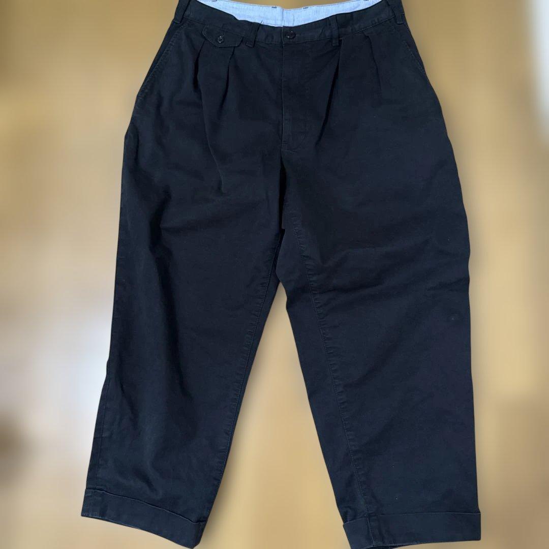 BEAMS PLUS 2プリーツ チノ トラウザーズ - メルカリ