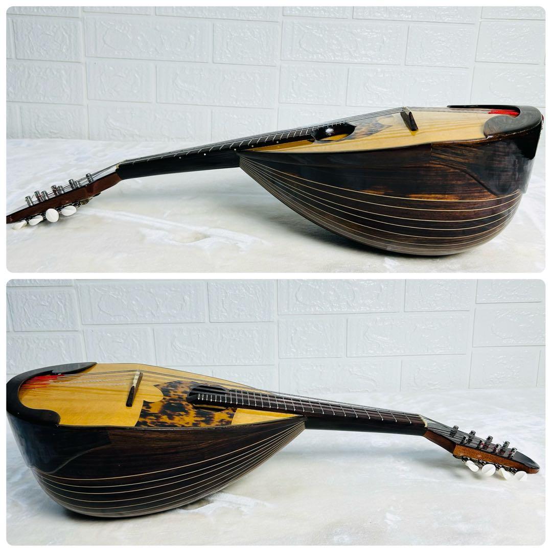 手工品 石川捷二郎 マンドリン No.1 Annno 1982 べっ甲 弦楽器