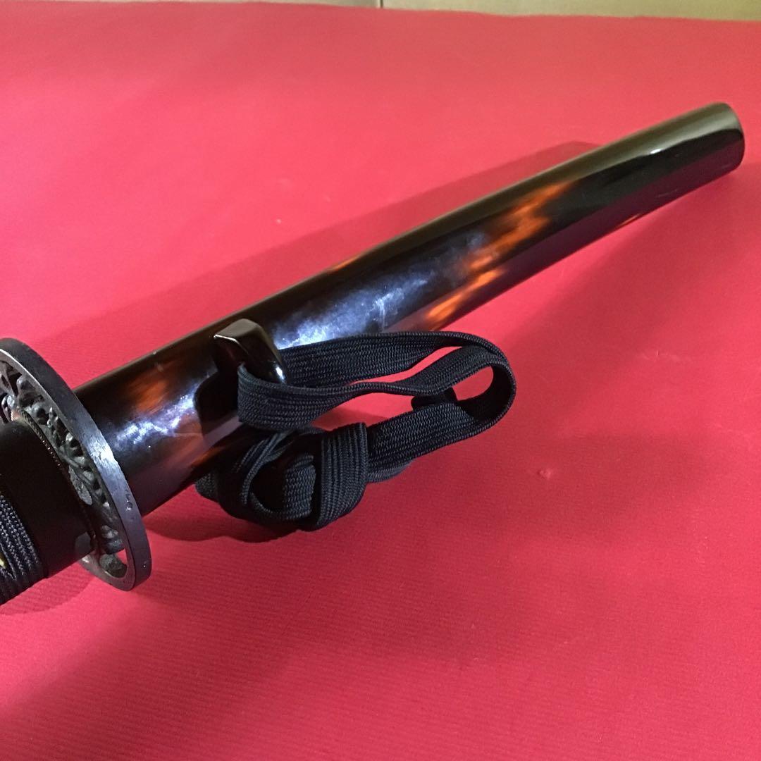 時代物　短刀拵　繋ぎは模造刀　刃は入っていません。