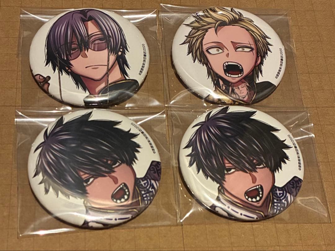 桃源暗鬼 コミケ C107 缶バッジ 朽森 百鬼 桃角 4点 - メルカリ