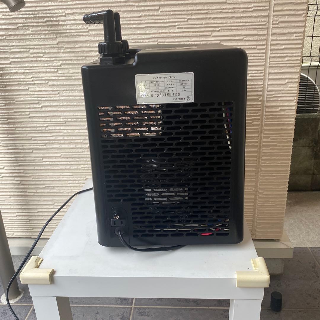 ゼンスイ ZR-75E 水槽用デジタルクーラー 良品中古