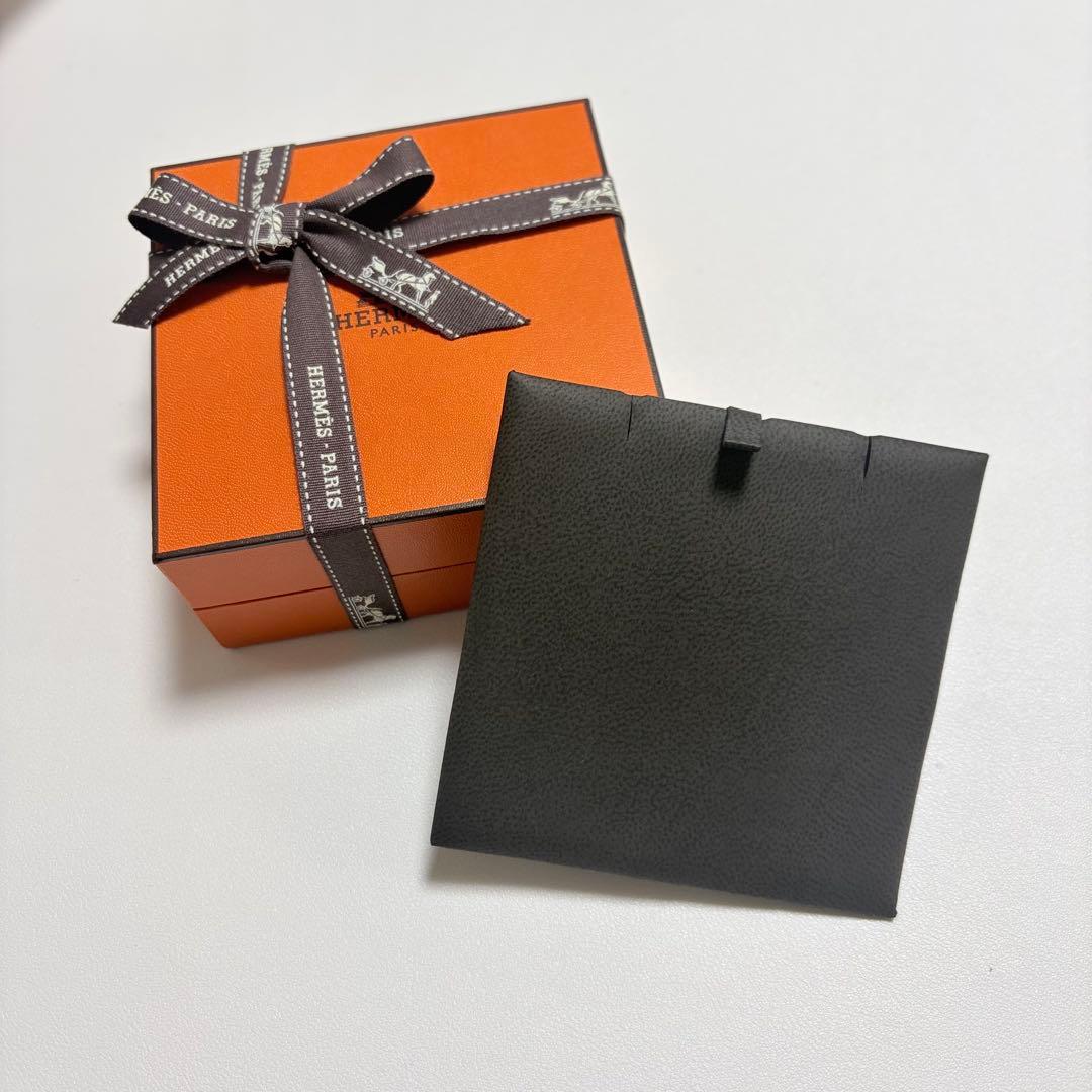 美品 エルメス ネックレス 空箱 アクセサリー ケース レザー調 - メルカリ