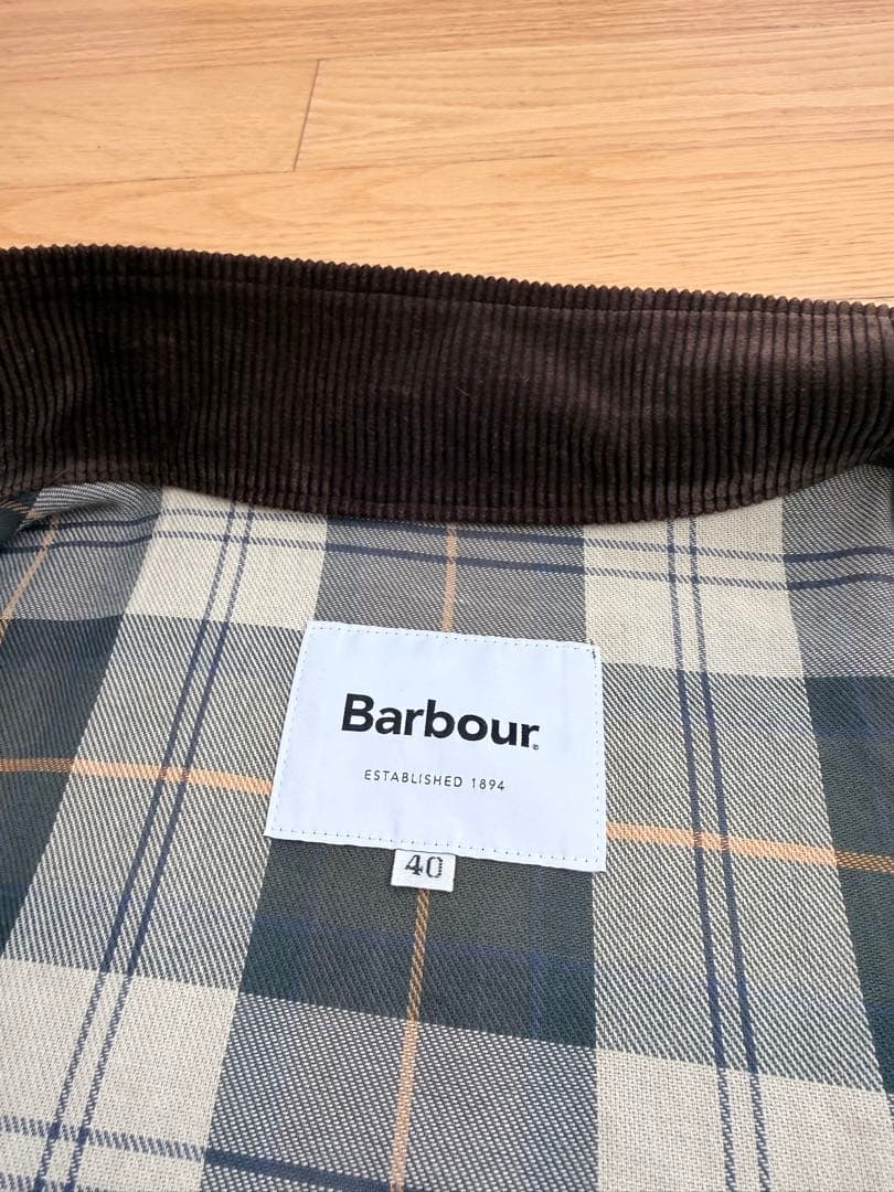 Barbour バブアー （bloom & branch別注） スタンドカラー