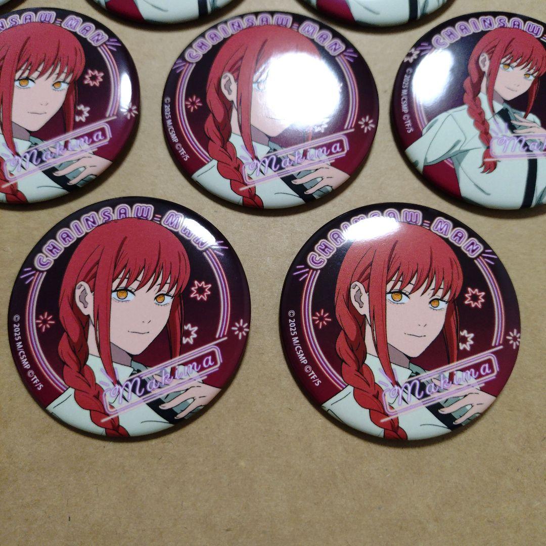 チェンソーマン レゼ篇 ネオン マキマ 缶バッジ イラストカード まとめ売り