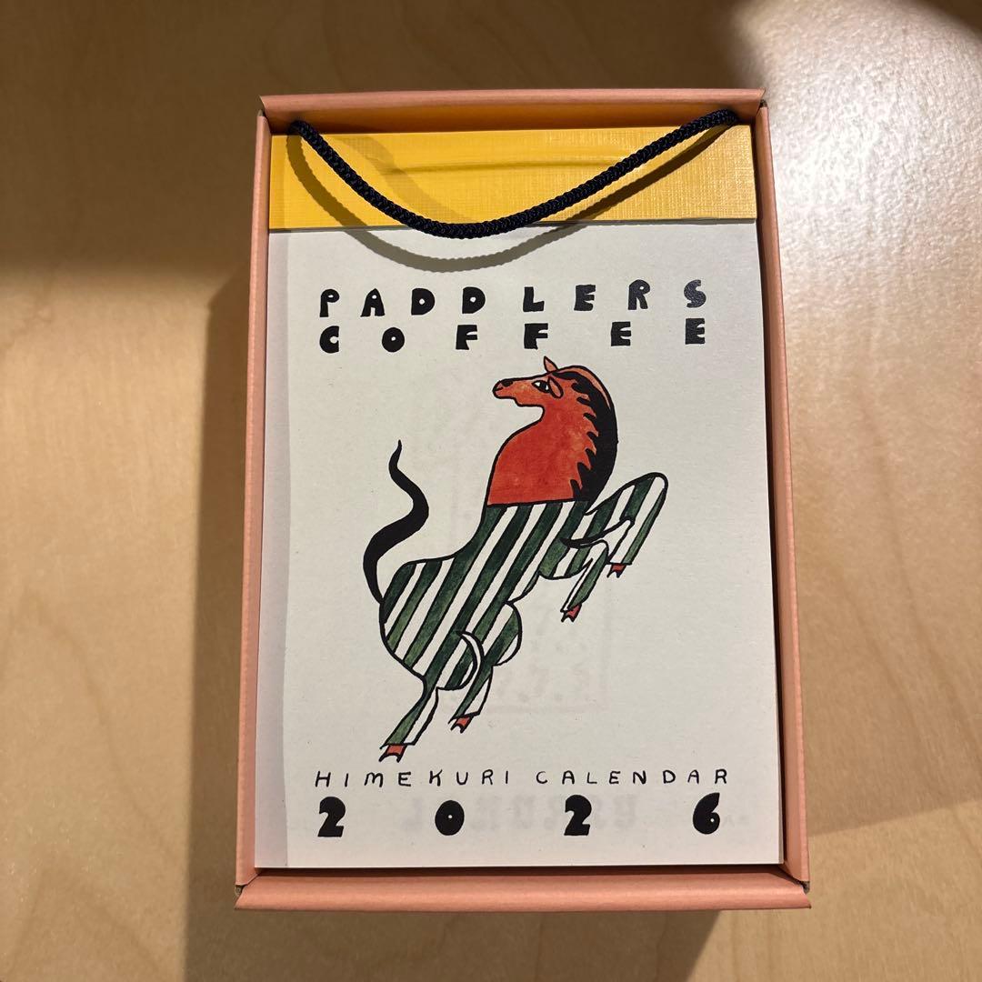 PADDLERS COFFEE ひめくりカレンダー 2026