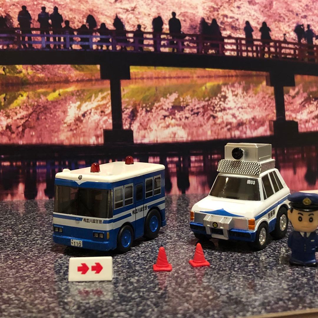 専用☆チョロQ 警察車両　機動隊バス　指揮官車　DJポリス　成田空港　パトカー 専用☆チョロQ 警察車両 機動隊バス 指揮官車 DJポリス 成田空港