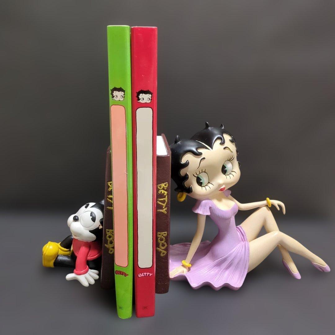 激レア❣️ベティちゃん♡フィギュア付きブックエンド