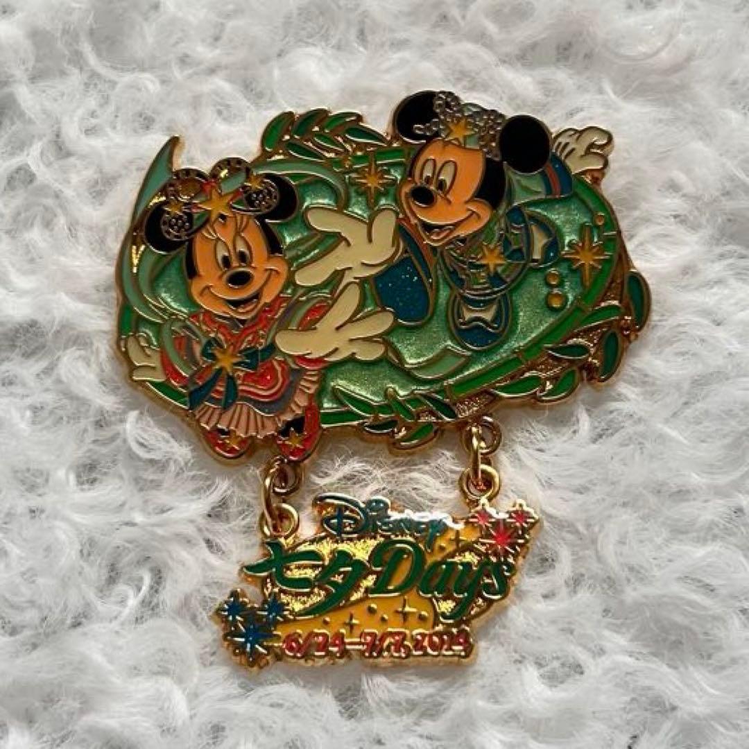 ディズニーリゾート 七夕Days ピンバッジ - メルカリ